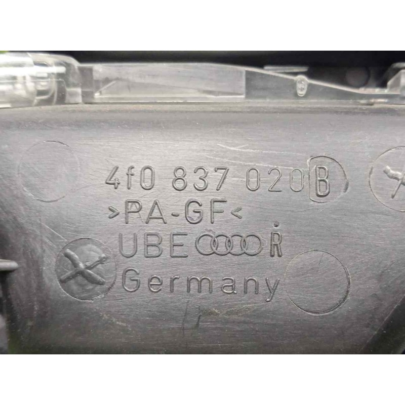 Recambio de maneta interior delantera derecha para audi a6 berlina (4f2) 3.0 v6 24v tdi referencia OEM IAM 4F0837020-4F0837020B 