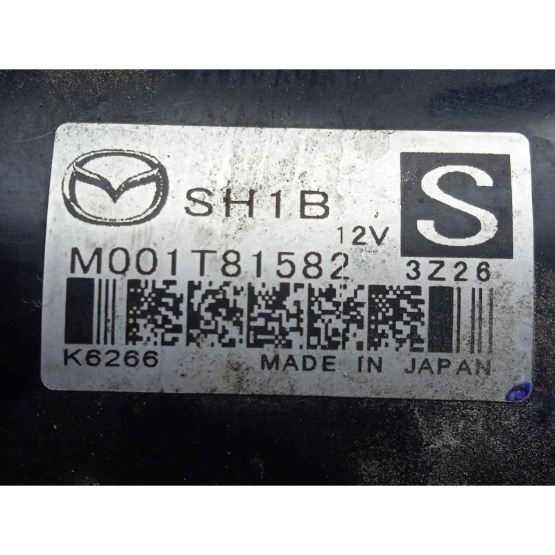 Recambio de motor arranque para mazda 6 kombi ()(.2012) 2.2 turbodiesel cat referencia OEM IAM M001T81582 9.DIENTES 