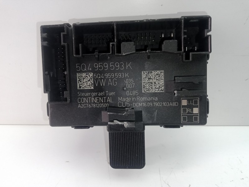Recambio de modulo electronico para seat leon (5f1) 2.0 16v tsi referencia OEM IAM 5Q4959593K-A2C7678120500 CONTINENTAL 