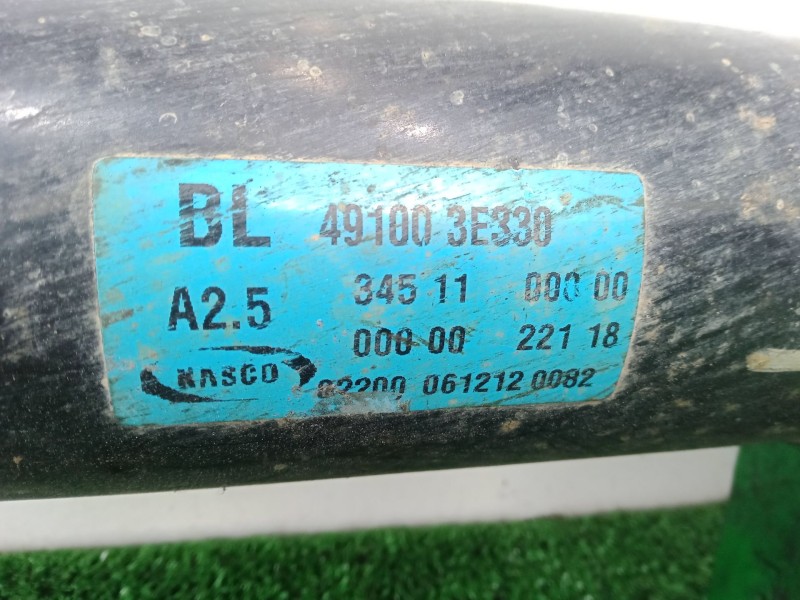 Recambio de transmision central para kia sorento 2.5 crdi referencia OEM IAM 491003E330 TRASERA - 1.TRAMO L1335MM