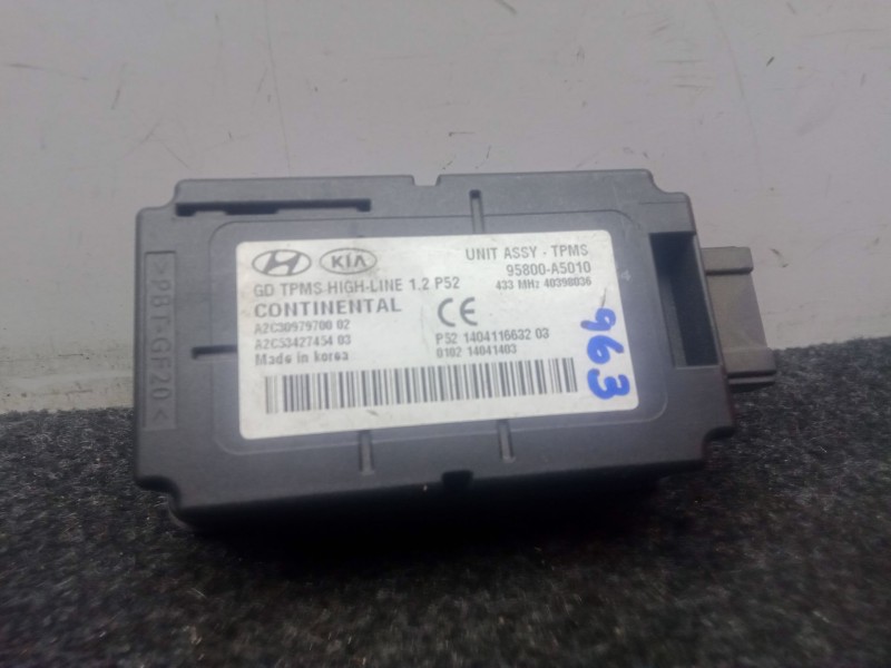 Recambio de modulo electronico para hyundai i30 (gd) 1.4 crdi referencia OEM IAM 95800A5010  CONTINENTAL