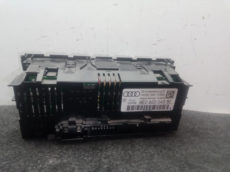 Recambio de mando climatizador para seat exeo (3r2) 2.0 tdi referencia OEM IAM 8E0820043BL - 5PR8E0820043BL  VDO