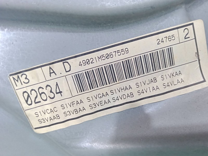 Recambio de elevalunas delantero derecho para seat toledo ii (1m2) 1.9 tdi referencia OEM IAM 1M0837756 CON.MOTOR ELECTRICO