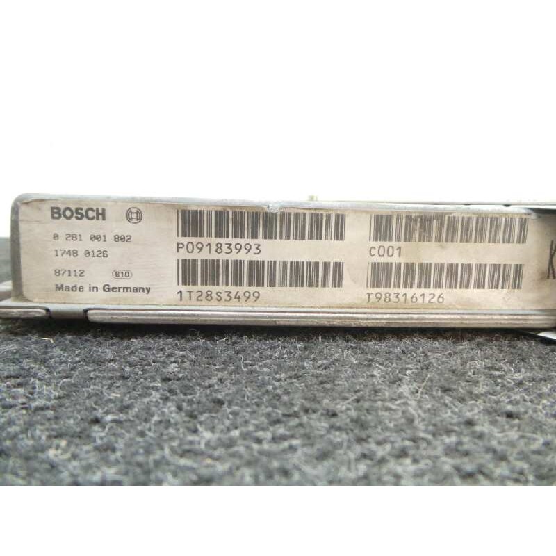 Recambio de centralita motor uce para volvo v70 familiar 2.5 turbodiesel referencia OEM IAM 0281001802-17480126-P09183993-T98316