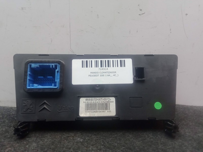Recambio de mando climatizador para peugeot 308 i (4a_, 4c_) 1.6 16v referencia OEM IAM 96850724XT00  VALEO