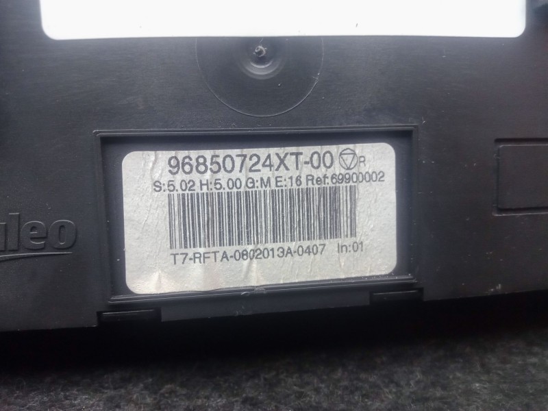 Recambio de mando climatizador para peugeot 308 i (4a_, 4c_) 1.6 16v referencia OEM IAM 96850724XT00  VALEO