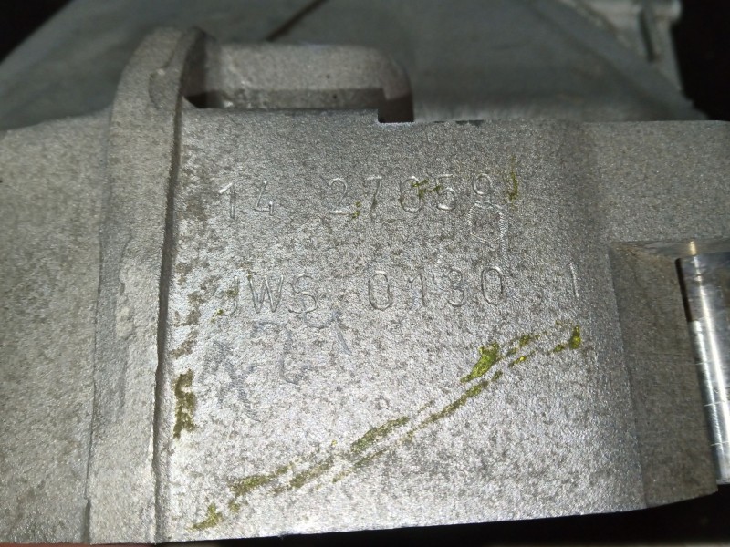 Recambio de caja cambios para seat exeo (3r2) 2.0 tdi referencia OEM IAM JWS MANUAL 6.VELOCIDADES