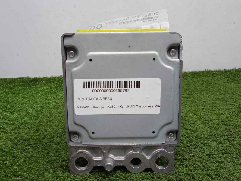 Recambio de centralita airbag para nissan tiida (c11x/sc11x) 1.5 dci turbodiesel cat referencia OEM IAM 98820EM00A  