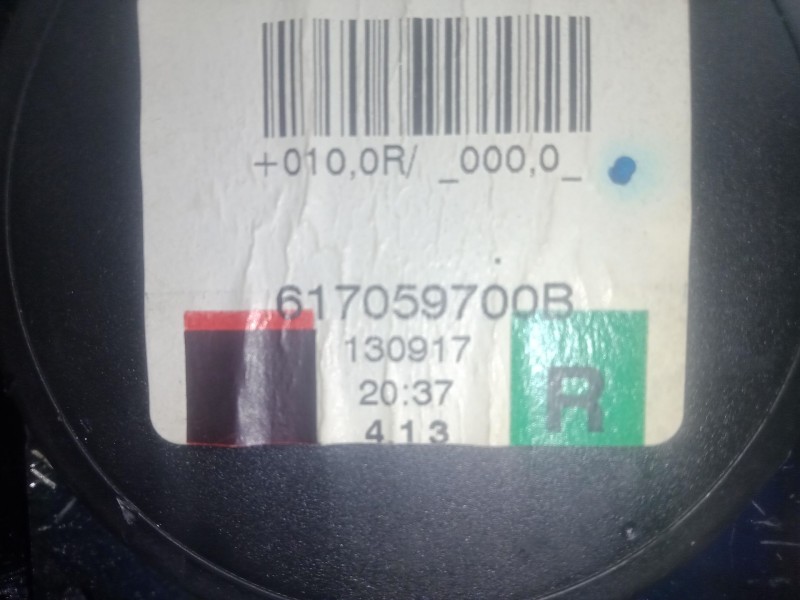 Recambio de cinturon seguridad delantero derecho para mini mini countryman (r60) one d referencia OEM IAM 617059700B  