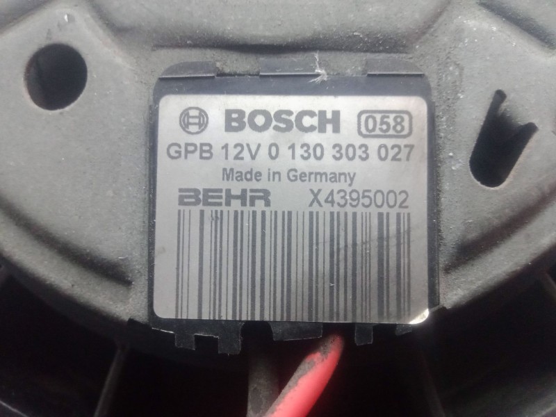 Recambio de electroventilador para mini mini countryman (r60) one d referencia OEM IAM 0130303027 4 PINES BOSCH