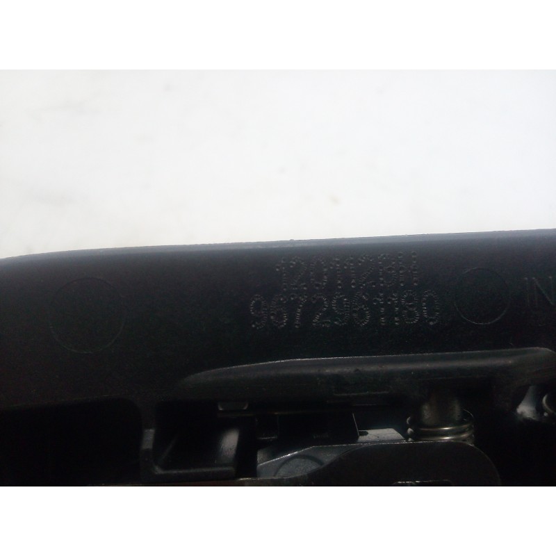 Recambio de maneta exterior trasera izquierda para citroën c5 berlina 1.6 hdi fap referencia OEM IAM 9672961180  GRIS