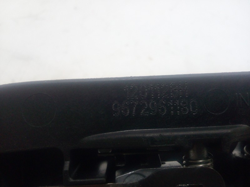 Recambio de maneta exterior trasera izquierda para citroën c5 berlina 1.6 hdi fap referencia OEM IAM 9672961180  GRIS