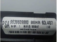 Recambio de calentador calefaccion para peugeot 307 (s1) 2.0 hdi fap cat referencia OEM IAM 9639609880 - 63407 CON.CLIMA  2