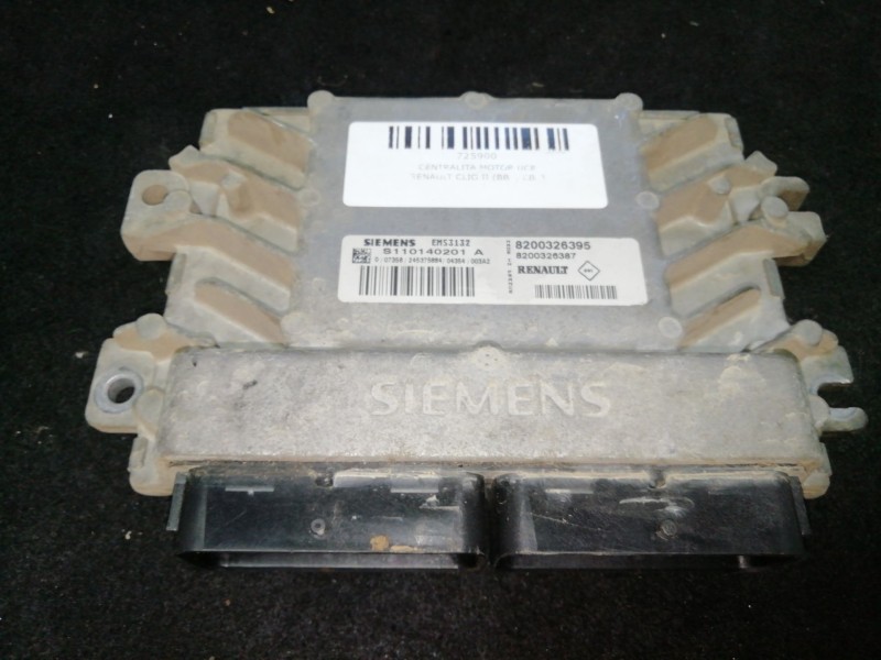 Recambio de centralita motor uce para renault clio ii (bb_, cb_) 1.2 (bb0a, bb0f, bb10, bb1k, bb28, bb2d, bb2h, cb0a,... referen
