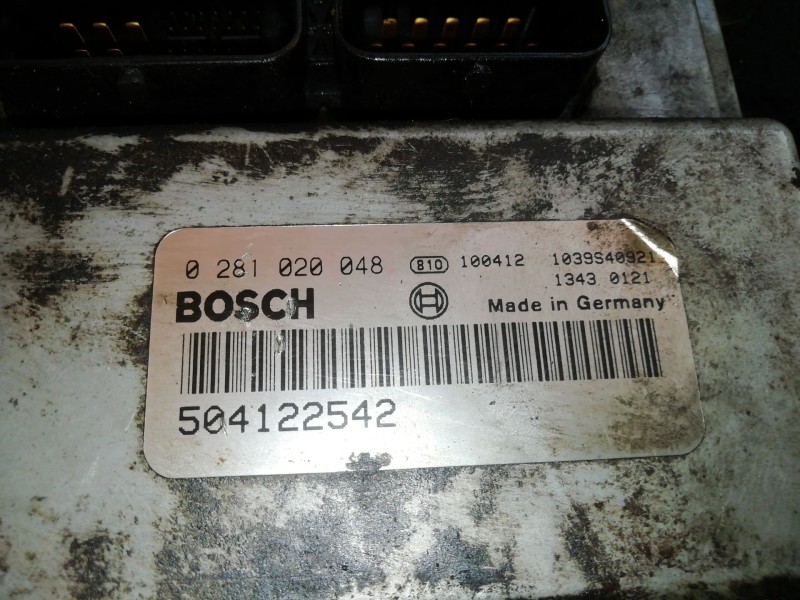 Recambio de centralita motor uce para iveco eurocargo 100e18 e5 referencia OEM IAM 0281020048 - 504122542  BOSCH