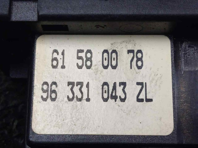 Recambio de mando limpia para peugeot 306 berlina 3/4/5 puertas (s2) 2.0 hdi cat referencia OEM IAM 61580078-96331043ZL IK NEIMA