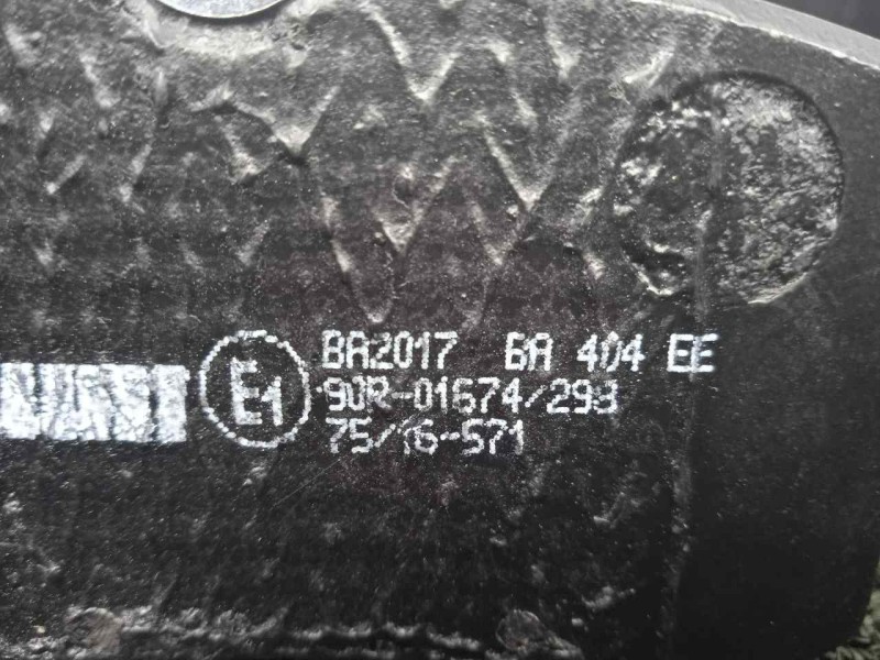Recambio de pastillas frenos traseras para seat leon (1m1) 1.9 tdi referencia OEM IAM BA2017  