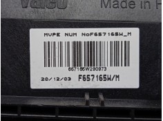 Recambio de resistencia calefaccion para renault megane ii (bm0/1_, cm0/1_) 1.6 16v (bm0c, cm0c) referencia OEM IAM F657165WM VA 2