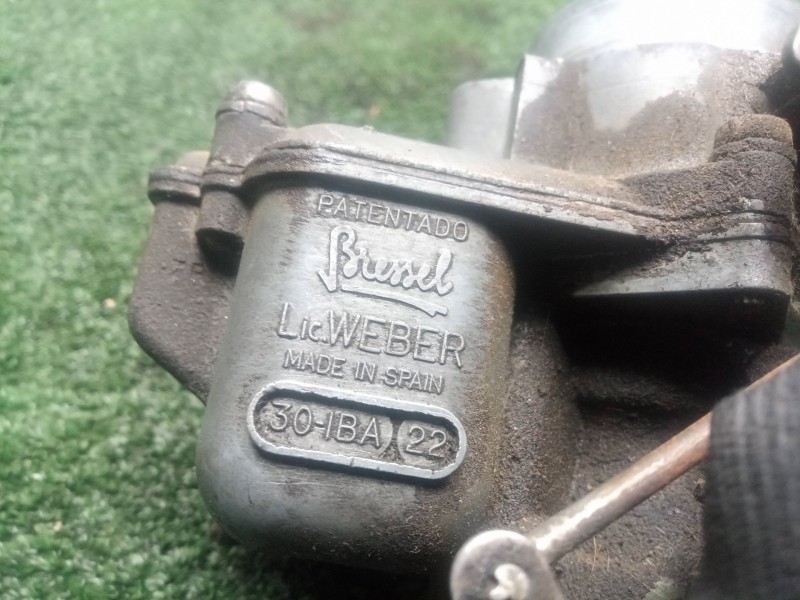 Recambio de carburador para seat 127 0.9 referencia OEM IAM 30IBA22 - 30-IBA 22  WEBER - BRESSEL