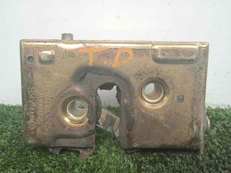 Recambio de cerradura puerta trasera derecha para volkswagen passat berlina (3a2) 1.9 tdi referencia OEM IAM 357839016D MECANICA