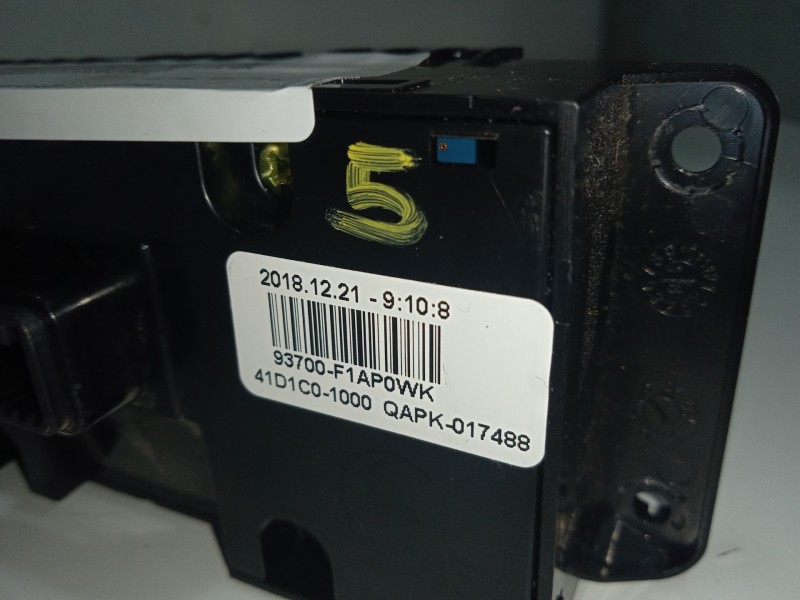 Recambio de interruptor para kia sportage 1.6 crdi cat referencia OEM IAM 41D1C01100-93700F1AP0WK  