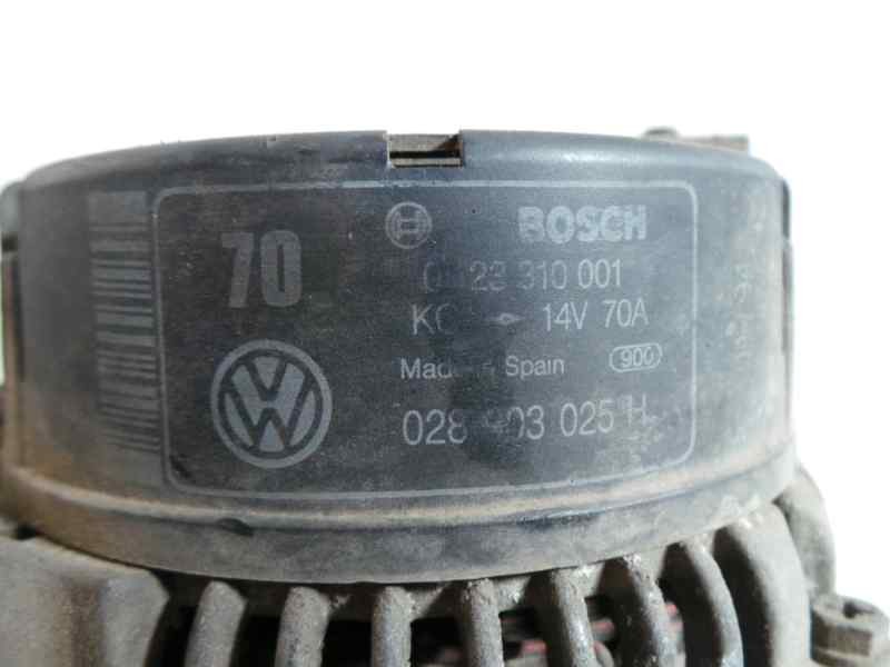 Recambio de alternador para volkswagen vento (1h2) 1.6 referencia OEM IAM 0123310001-028903025H VAG.70 - 4.PATILLAS POLEA.FIJA -