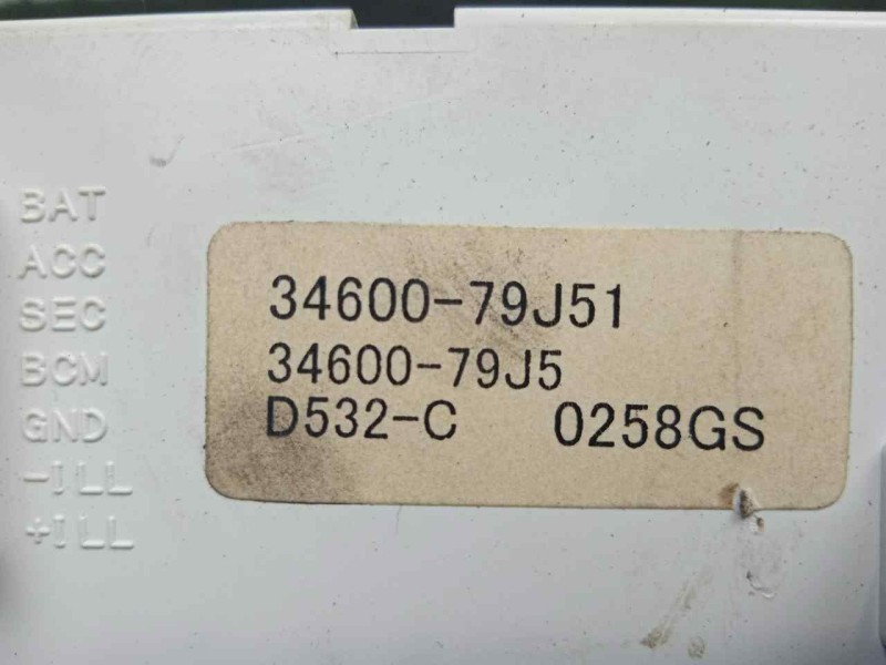 Recambio de reloj hora para fiat sedici (189) 1.9 jtd 8v (d19aa) referencia OEM IAM 3460079J51  