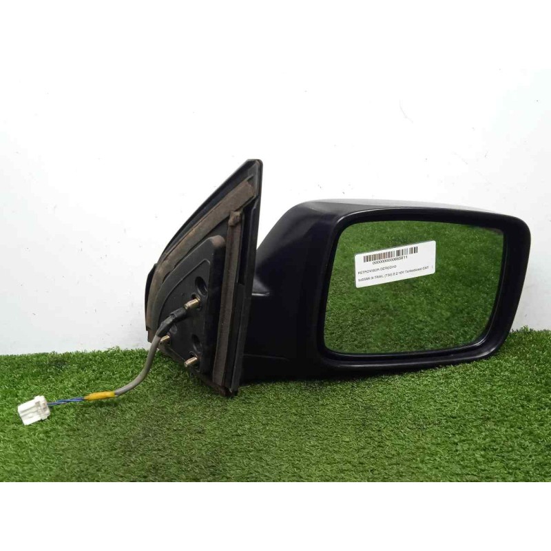 Recambio de retrovisor derecho para nissan x-trail (t30) 2.2 16v turbodiesel cat referencia OEM IAM  ELECTRICO - 3.CABLES NEGRO.