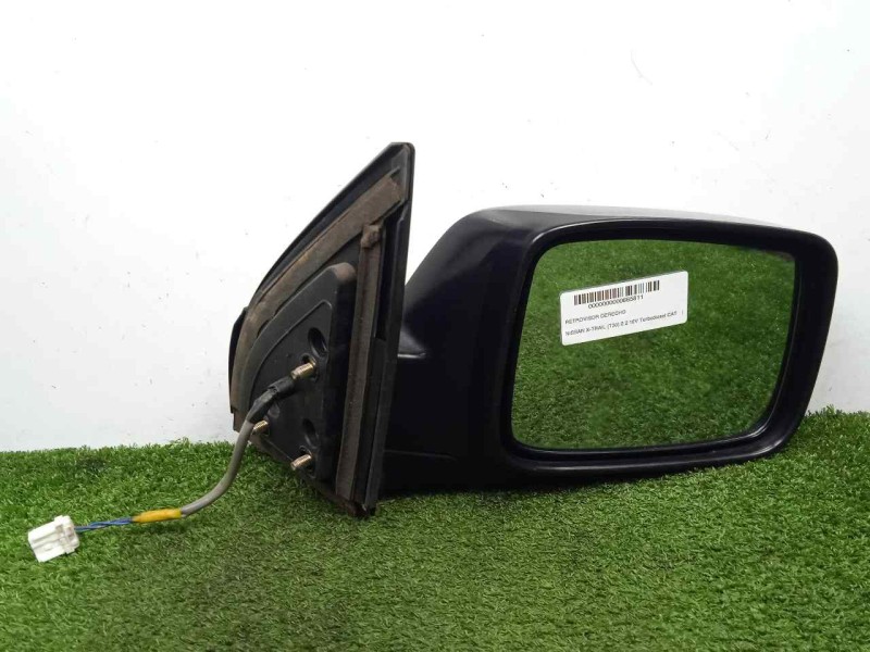 Recambio de retrovisor derecho para nissan x-trail (t30) 2.2 16v turbodiesel cat referencia OEM IAM  ELECTRICO - 3.CABLES NEGRO.