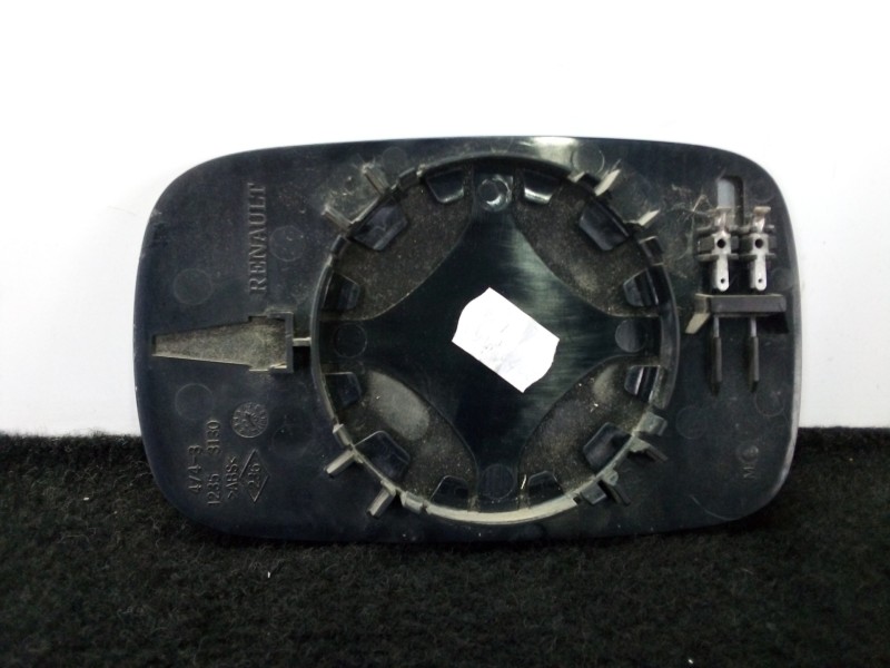 Recambio de cristal retrovisor derecho para renault scenic ii 1.9 dci diesel referencia OEM IAM 12353130 TERMICO 