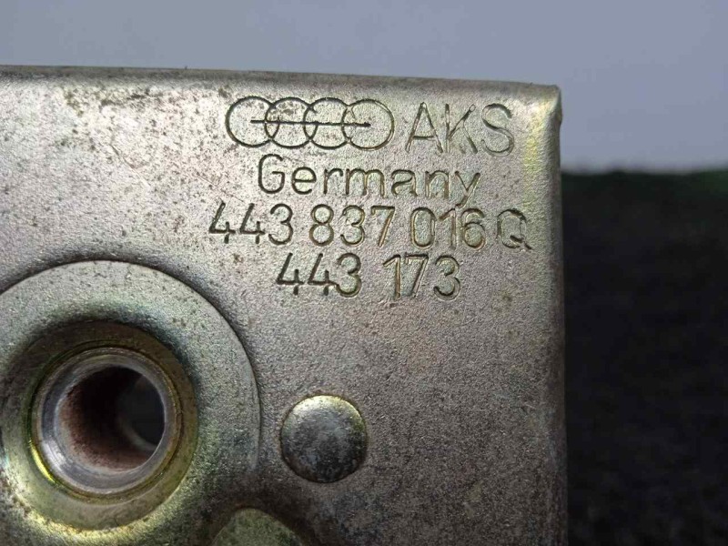 Recambio de cerradura puerta delantera derecha para audi 100 berlina (443) 2.2 referencia OEM IAM 443837016Q  