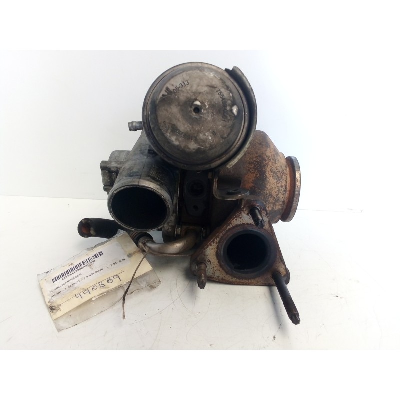 Recambio de turbocompresor para renault scenic ii 1.9 dci diesel referencia OEM IAM 8200398585-7555073  