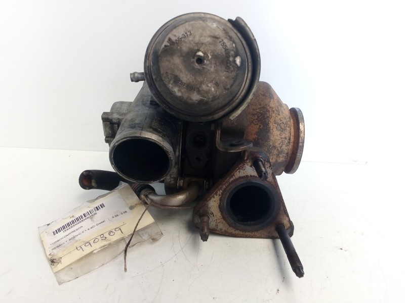 Recambio de turbocompresor para renault scenic ii 1.9 dci diesel referencia OEM IAM 8200398585-7555073  