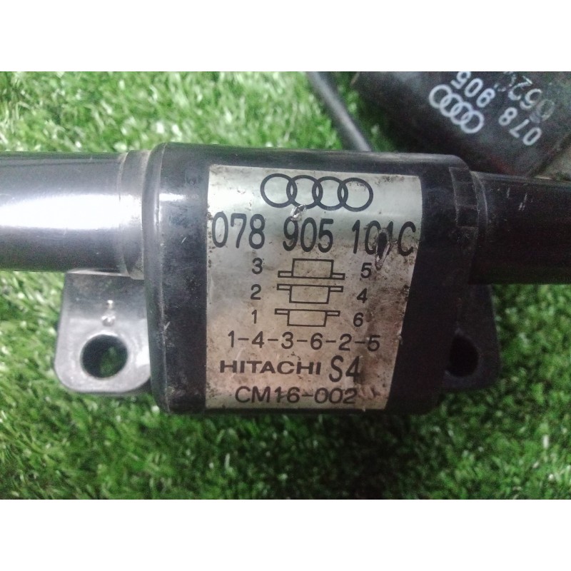 Recambio de bobina encendido para audi a4 berlina (b5) 2.6 v6 cat (abc) referencia OEM IAM 078905101C-CM16002-078905115  HITACHI