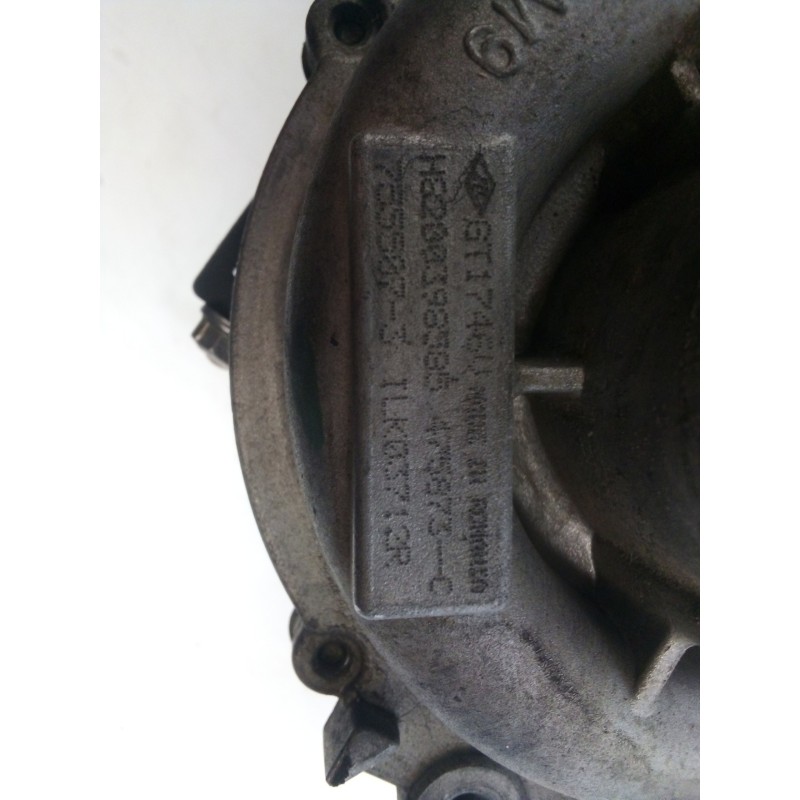 Recambio de turbocompresor para renault scenic ii 1.9 dci diesel referencia OEM IAM 8200398585-7555073  