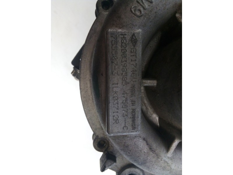 Recambio de turbocompresor para renault scenic ii 1.9 dci diesel referencia OEM IAM 8200398585-7555073  