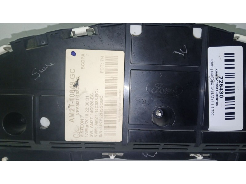 Recambio de cuadro instrumentos para ford mondeo iv (ba7) 1.8 tdci referencia OEM IAM   