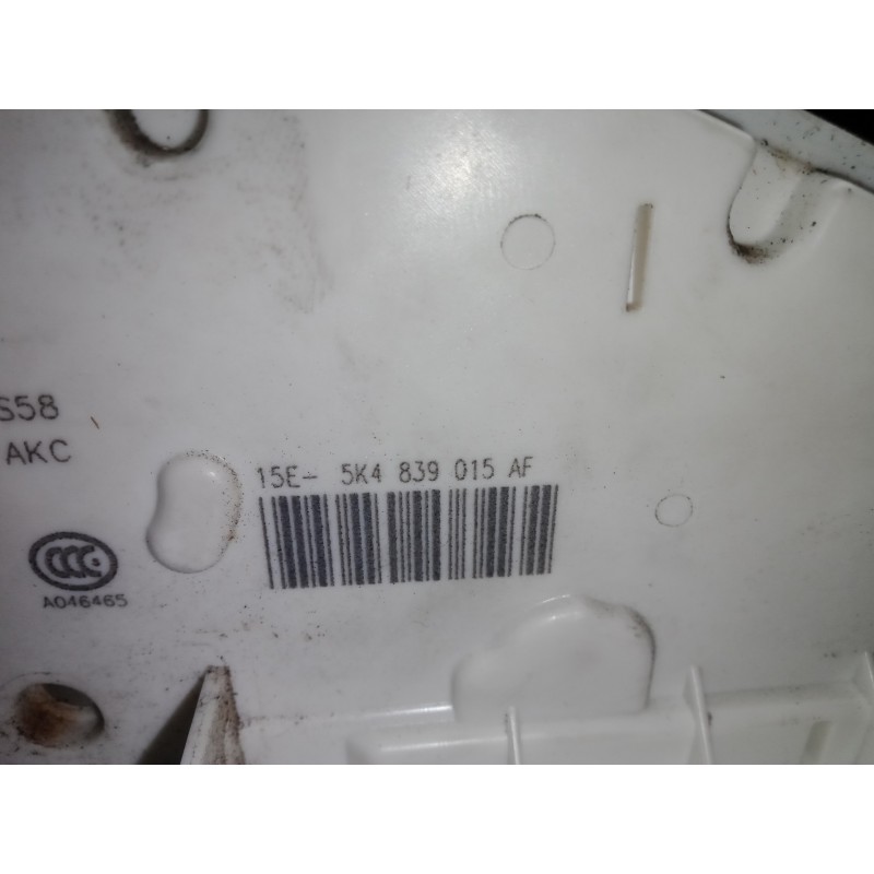 Recambio de cerradura puerta trasera izquierda para seat leon (5f1) 2.0 16v tsi referencia OEM IAM 5K4839015AF 7.PINES 