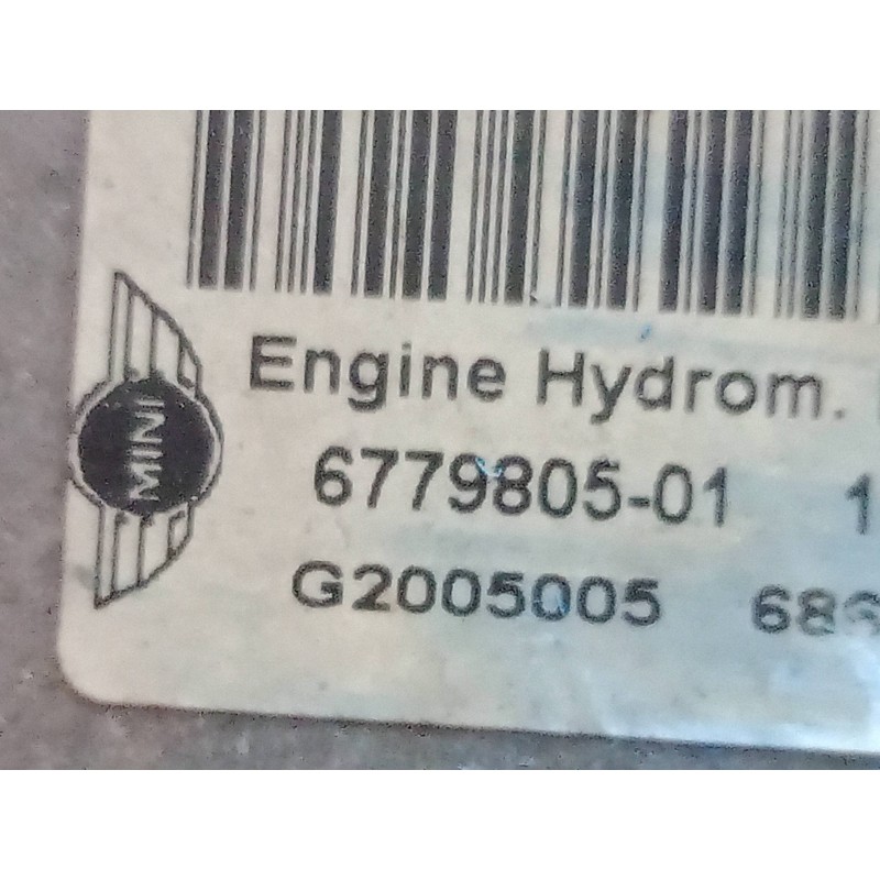 Recambio de soporte motor derecho para mini mini (r56) 1.6 16v diesel cat referencia OEM IAM 677980501-68623513  