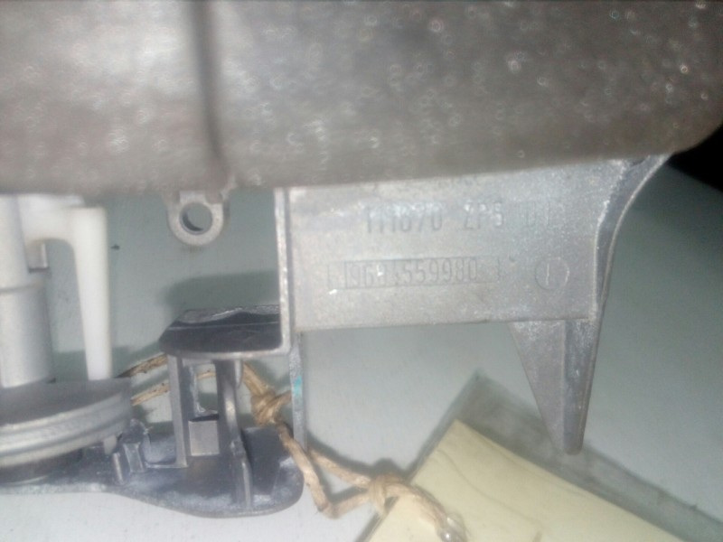 Recambio de maneta exterior trasera derecha para citroën c3 1.1 referencia OEM IAM 111670ZP5D1 - 9684559980  