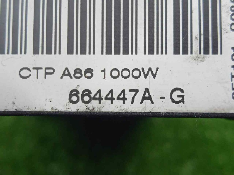 Recambio de calentador calefaccion para renault scenic ii 1.5 dci diesel referencia OEM IAM 664447A  