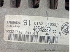 Recambio de alternador para fiat punto berlina (188) 1.2 cat referencia OEM IAM 46542889 DENSO - 75AH - 12V POLEA.FIJA - 5.CANAL 2