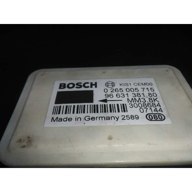 Recambio de centralita esp para citroën c4 picasso 2.0 hdi fap cat (rhr / dw10bted4) referencia OEM IAM 0265005715-9663138180 4.