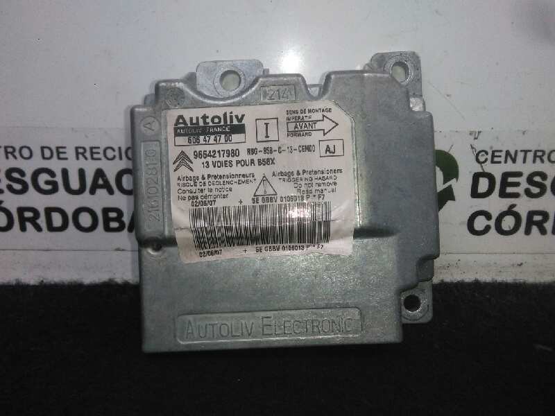 Recambio de centralita airbag para citroën c4 picasso 2.0 hdi fap cat (rhr / dw10bted4) referencia OEM IAM 606474700-9664217980-
