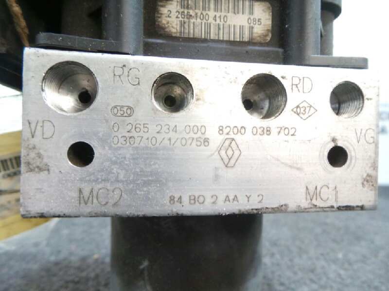 Recambio de abs para renault scenic ii 1.9 dci diesel referencia OEM IAM 0265234000-8200038702-0265950300  BOSCH