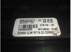 Recambio de mando climatizador para citroën c4 picasso 2.0 hdi fap cat (rhr / dw10bted4) referencia OEM IAM 9650868977-A83007700 2