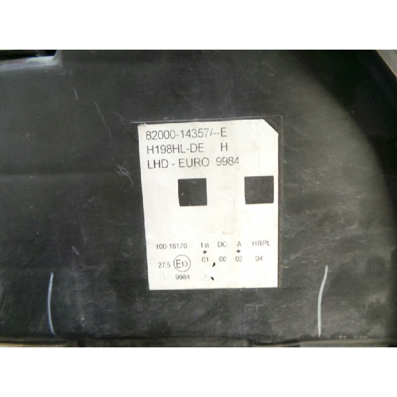 Recambio de faro izquierdo para renault vel satis (bj0) 3.0 v6 dci turbodiesel cat referencia OEM IAM 8200014357E XENON 