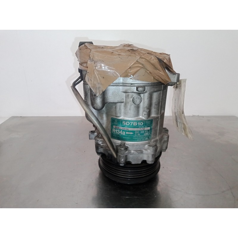 Recambio de compresor aire acondicionado para volkswagen polo berlina (6n1) 1.4 referencia OEM IAM 7158-6N0820803A SANDEN SD7B10