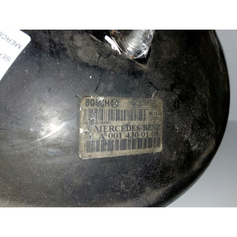 Recambio de servofreno para mercedes-benz vito caja cerrada 6.03  2.1 cdi cat referencia OEM IAM A0014300108-0204024701 BOSCH 