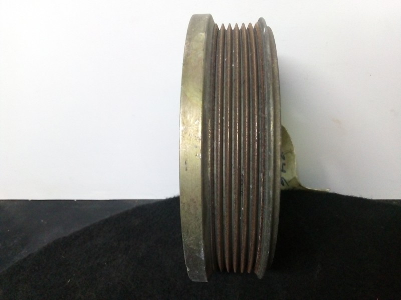Recambio de polea cigueñal para alfa romeo 146 1.4 16v cat referencia OEM IAM 60617857 6.CANALES POLEA 144 MM